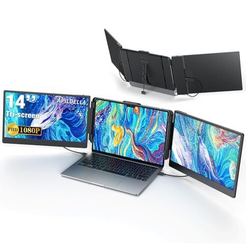 Triple Laptop Screen Extender Enhances Productivity and Multitasking Efficiency - Triple Laptop Screen Extender