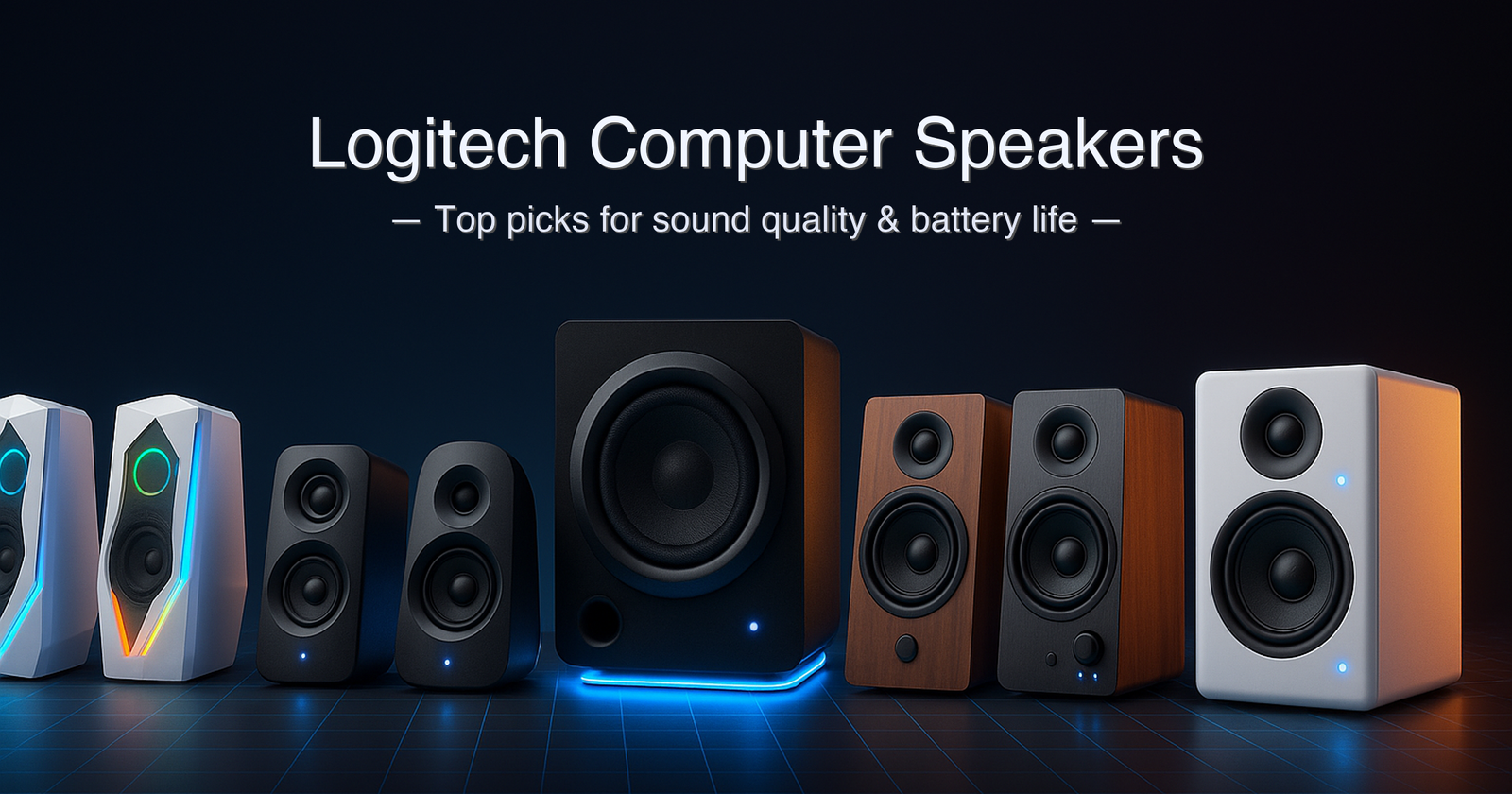 Best Logitech Computer Speakers of 2026 — Plus 3 Alternatives Worth the Upgrade 1 Best Logitech computer speakers of 2026 — five desktop speaker systems compared, including the Logitech G560, Z313, Edifier R1700BT, Audioengine A5+ Wireless, and Redragon GS520