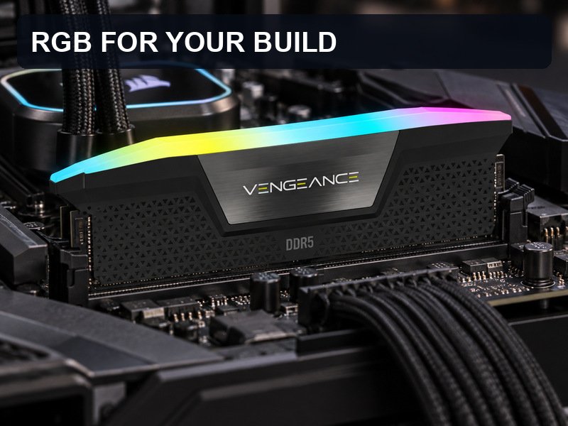 CORSAIR Vengeance RGB — a familiar RGB choice