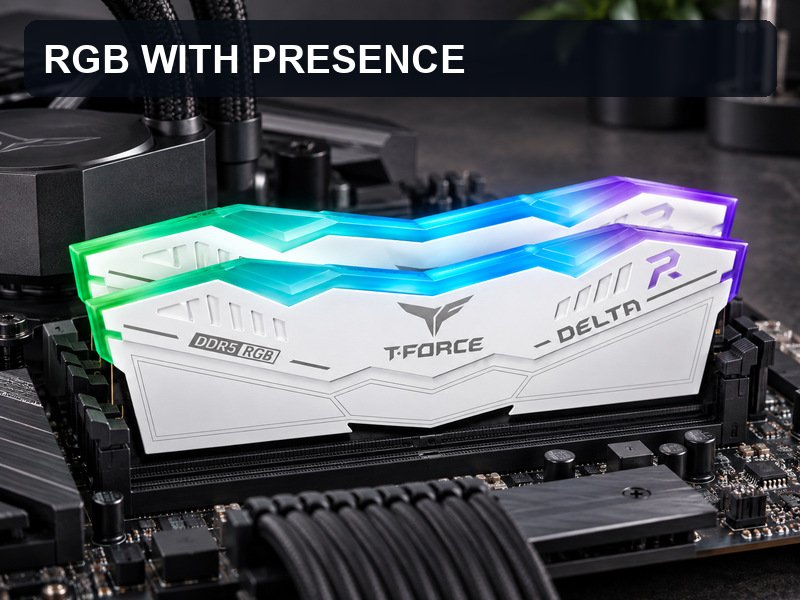 TEAMGROUP T-FORCE Delta RGB — the statement RGB kit