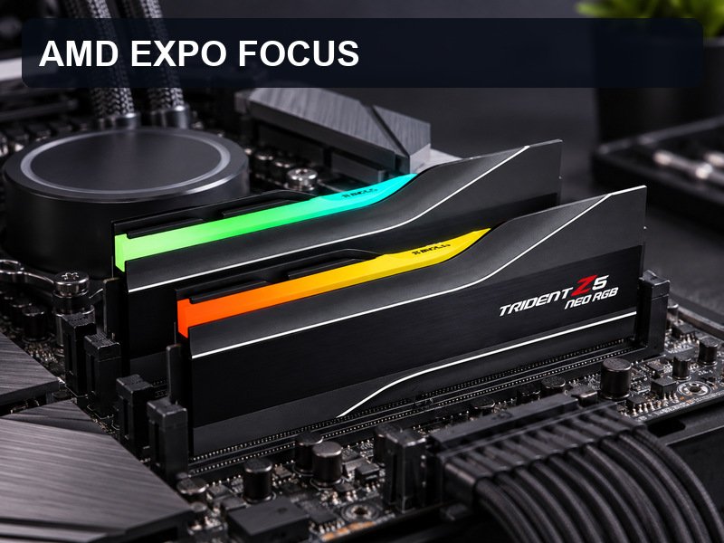 G.SKILL Trident Z5 Neo RGB — RGB with an AMD EXPO emphasis