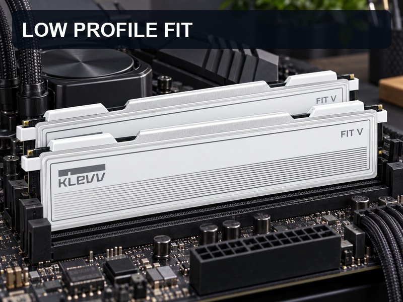 KLEVV FIT V — compact and clean
