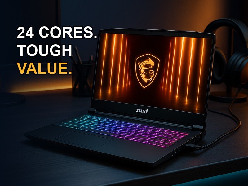#5 MSI Katana 15 HX — Maximum CPU Headroom