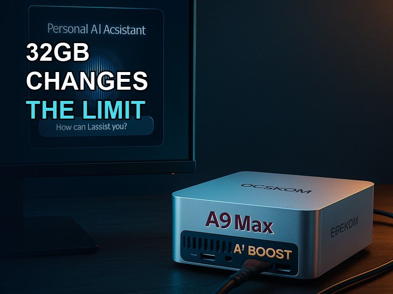 5 AI Mini PCs Compared: Which One Fits Your Local Models? 2 GEEKOM A9 Max AI Boost