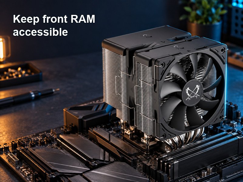 Five CPU Air Coolers: Choose Around Your Case and RAM 4 Fuma 3 — Best for RAM Access