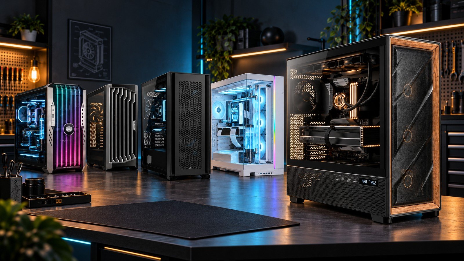 Five Full-Tower PC Cases: Choose by Cooling Layout and Fit 1 Five Full-Tower PC Cases: Choose by Cooling Layout and Fit